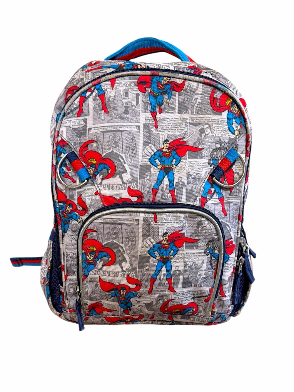 Pottery Barn Kids BACKPACK Superman DC Comics 11x14"